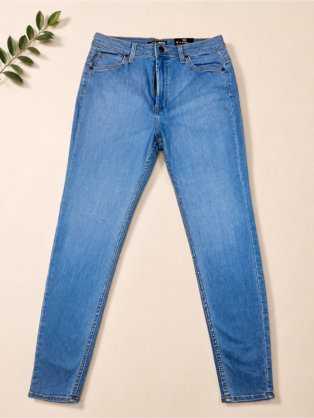 Fashion Nova Light Blue Skinny Jeans for Women